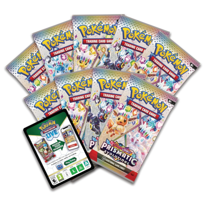 Pokémon TCG: Scarlet & Violet—Prismatic Evolutions Elite Trainer Box - Image 3