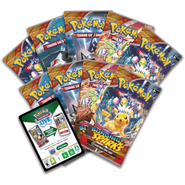 Pokémon TCG: Scarlet & Violet—Surging Sparks Elite Trainer Box - Image 4