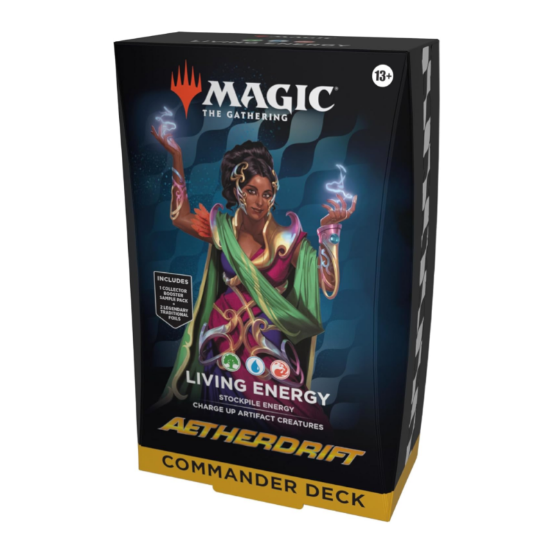 Magic: The Gathering Aetherdrift Commander Deck - Living Energy