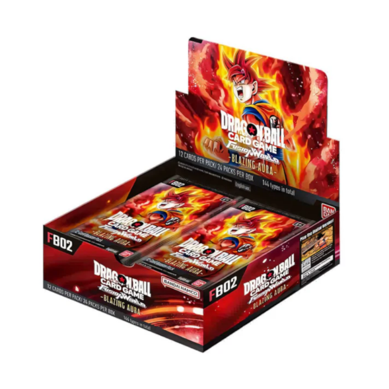 Dragon Ball Super CG - Fusion World - Blazing Aura (FB02) - Booster Box