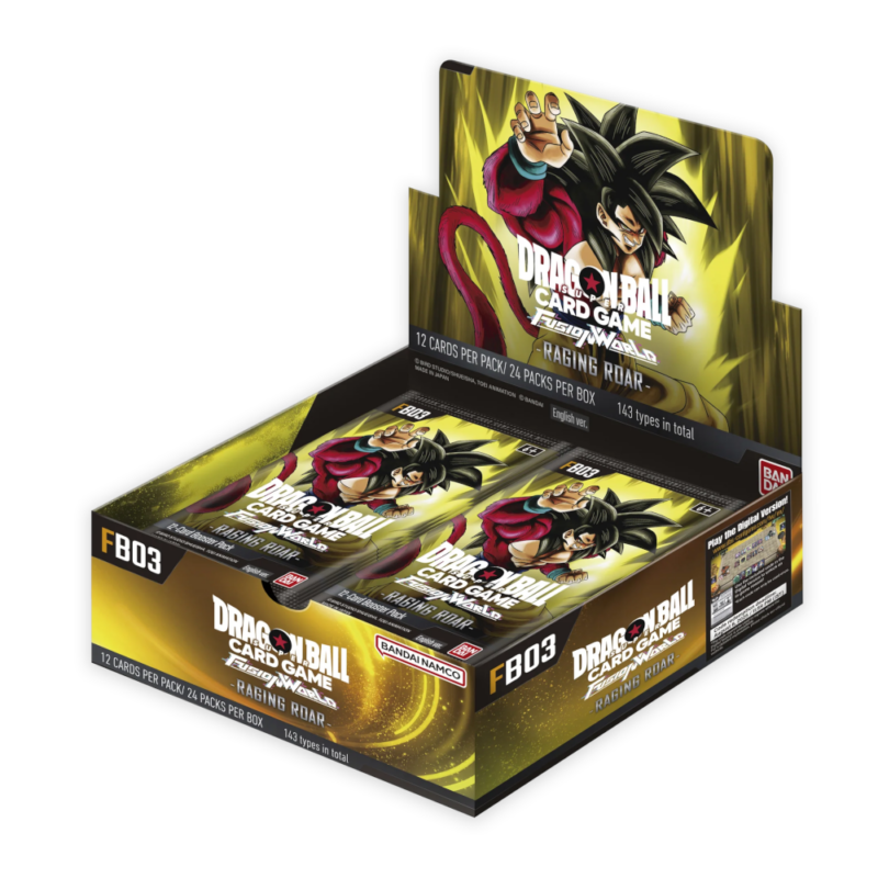 Dragon Ball Super CG - Fusion World - Raging Roar (FB03) - Booster Box